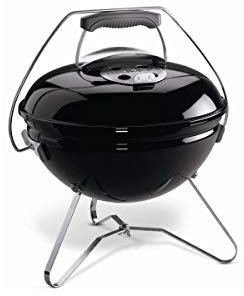 Weber Smokey Joe Premium O37 cm Portable Charcoal Barbecue – Chrome Steel – Black