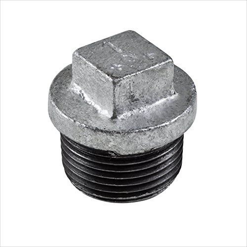 Stabilo-Sanitaer Blindstopfen 1 Zoll DN25 Rohrstopfen Stopfen Verschlussstopfen Temperguss Fitting Gewindefitting Tempergussfitting Rohrfitting