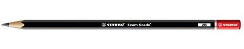Stabilo®-Bleistifte, Name: Exam Grade, zum Zeichnen und Skizzieren, 2B, 6 Stück