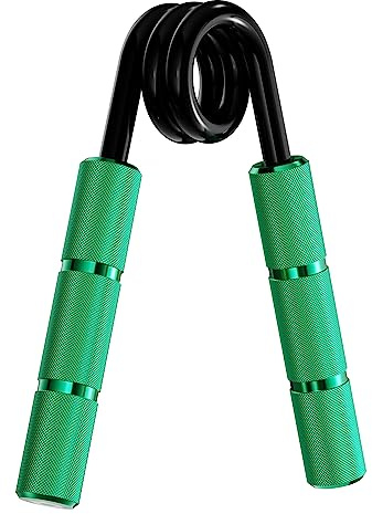 Power Gripper Metal Series - Professional Grip Strengtheners - (50lbs - 400lbs) for Grip, Wrist & Arm Training (400lbs (Green)