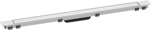 hansgrohe 56217700 Juego de canaleta de Ducha, Blanco Mate, 100cm