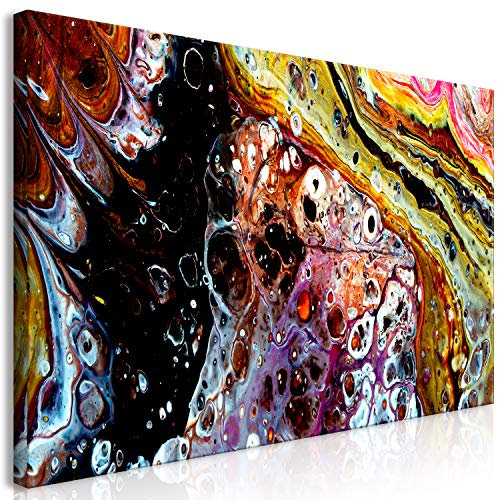 murando Tableau acoustique Abstraction mural 80x40 cm - 1 partie avec mousse acoustique déco décoration du son isolation Impression sur Toile Intissé panneau acoustique a-A-0421-b-a