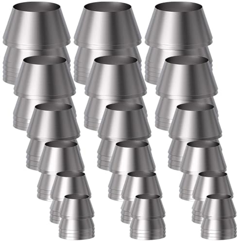 BESPORTBLE Axtstiel Metall 18-TLG. Verstärkungsset für Hammer Konisch für Stabilere Installationen