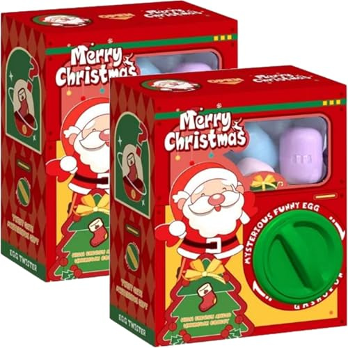 1/2 Stück Weihnachts Verkaufsautomat Automaten - Weihnachtskrallenautomat | Eiergreifermaschine | Weihnachts-Kaugummiautomaten | Weihnachtspreis-Spender-Spielzeug | Weihnachtsspielzeug-Verkaufsgerät