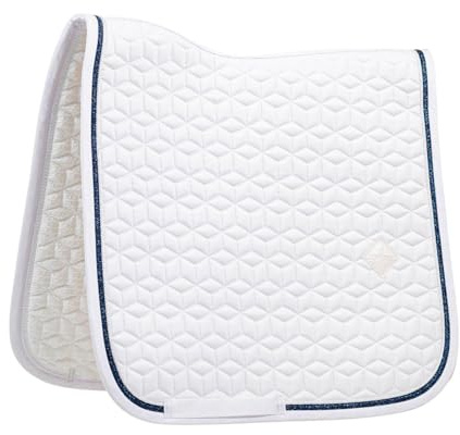 Kentucky - Schabracke Glitter Rope Dressage Weiss/Marine