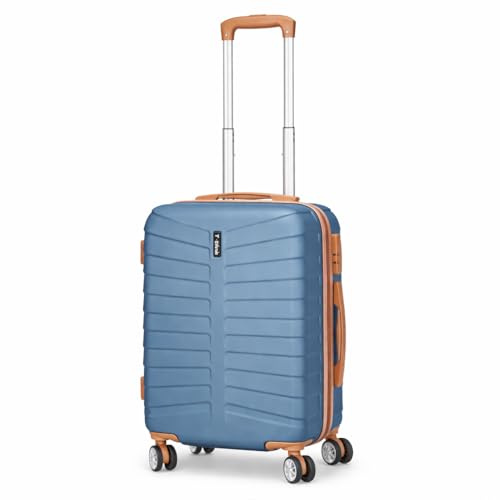 T-LOVENDO.ES Maleta de Cabina 55x34x23 | Viaje Equipaje de Mano avión | 4 Ruedas giratorias | Material ABS Ligero Semirígida | Candado o Cerradura combinación