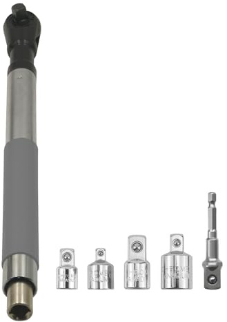 Chiave a cricchetto compatta con testa offset 5 adattatore manuale di compatibilità circuito elettrico per la manutenzione automobilistica Sparetatchet chiave inglese per assemblaggi di mobili