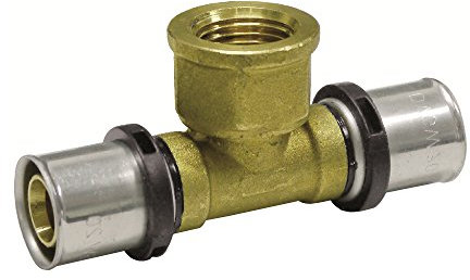 Pressfitting T-Stück mit IG 32 x 3-1 1/4 - 32 x 3 Boni-Shop®