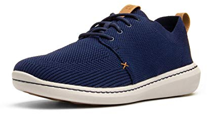 Clarks Step Urban Mix, Zapatillas para Hombre Azul Navy, 44 EU