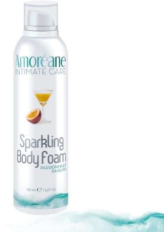 Amoréane Sparkling Body Foam Passionfruit Daiquiri 150ml – Espuma Corporal Efervescente – Hidratación y Sensación Tropical