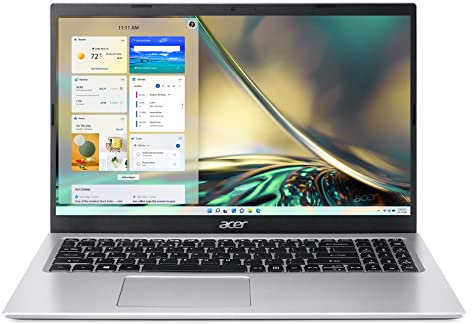Acer Aspire 3 A315-58-39MW Ordinateur Portable 15,6'' FHD IPS, PC Portable (Intel Core i3-1115G4, RAM 8 Go, SSD 256 Go, Intel UHD Graphics, Windows 11 Famille) - Clavier AZERTY (Français), Laptop Gris