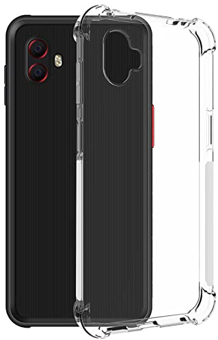 mtb more energy® Case Soft Armor compatible avec Samsung Galaxy Xcover6 Pro (6,6) – Coins renforcés – Protection de l'appareil photo – TPU 1,5 mm – Coque de protection