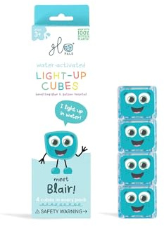 Glo Pals Blair Leuchtwürfel, 4er-Set, Wasserspielzeug mit Leuchteffekt