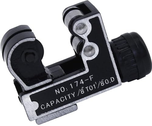 YoiYee Compact Adjustable Tube Cutter, 3-28mm – Precision Mini Pipe Slicer for Copper, Brass, and PVC Tubing