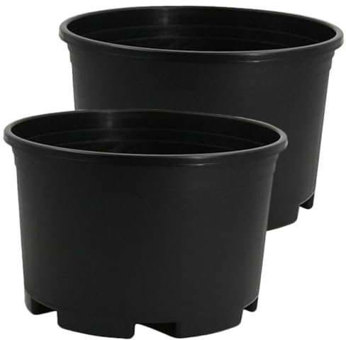 Milisten 2pièces Pots De Plastique Résistants avec Drainage pour Plantes Grand Format pour Et Design Minimaliste Et Portable