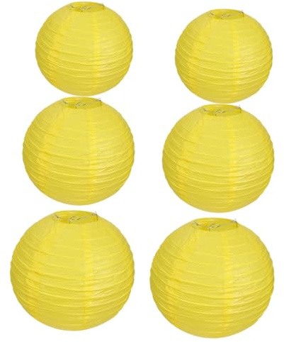 COOPHYA Faroles Decorativos Colgantes 12 Unidades Linternas De Papel Manual Para Hogar y Tienda