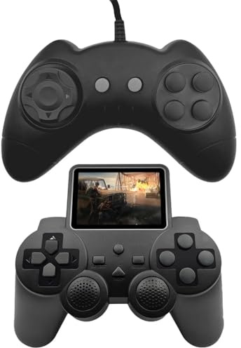Genérico Consola Retro Portatil - Mini consola de juegos retro portátil, consolas retro, Emulador arcade 520 juegos clasicos de SuperN, GameB, NDS, PSP. Pantalla HD 2.4 y Extension a TV. 2 Mandos