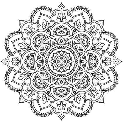 Pegatinas de pared con diseño de mandala dorado, esfera bohemia, meditación, estudio de vida, papel adhesivo, 36 x 36,7 cm. Se pueden modificar y añadir información, tamaño pequeño, color negro