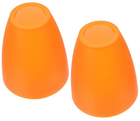 PENIKOKO 2 Stück Lampenschirme aus Kunststoff für Wandlampe und Schreibtischlampe Praktisches Design mit 42mm Öffnung Vintage Stil für Schlafzimmer und Büro