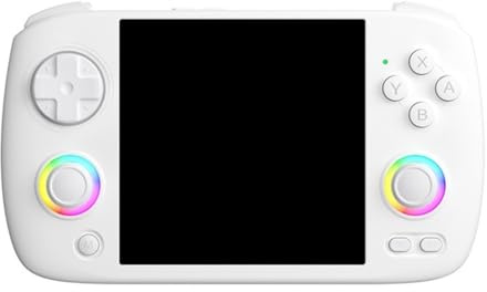 Koolenry RG CubeXX Retro Handheld Game Console 3.95 Pollici Schermo IPS 64 Bit Linux con Joystick RGB -Supporto 32GB