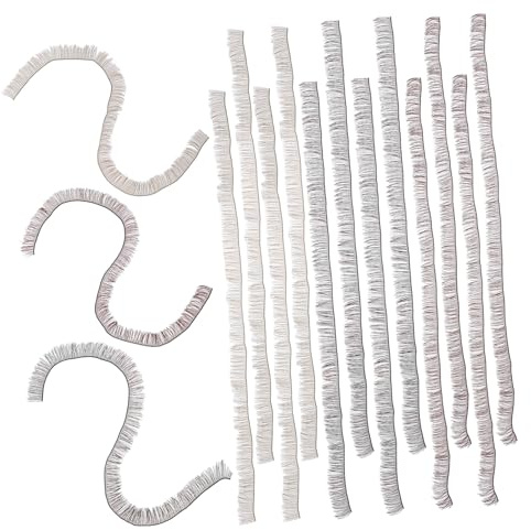 CLISPEED 15pcs DIY Doll Eyelashes Strips Multi-color Faux Lashes for Crafts Doll Accessories Enhance Eyes Realistic Simulated False Eyelashes for Making