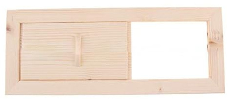 Byuexhp - Ventilación para sauna de madera, rejilla de ventilación, accesorio para panel de ventilación de salida de ventilación de persiana de madera de cedro para equipo de sala de sauna