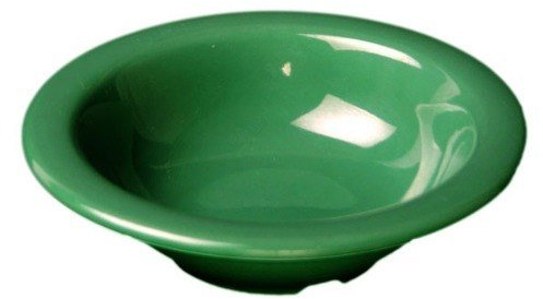Verde de melamina, 4 oz. ensaladera – 4 – 3/4 de diámetro NSF [caja de 12]