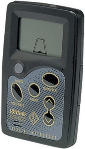 METRONOMO ELECTRONICO - Wittner (MT/400) (Digital) (Tipo Tarjeta) (Negro) (Pendulo el LCD)