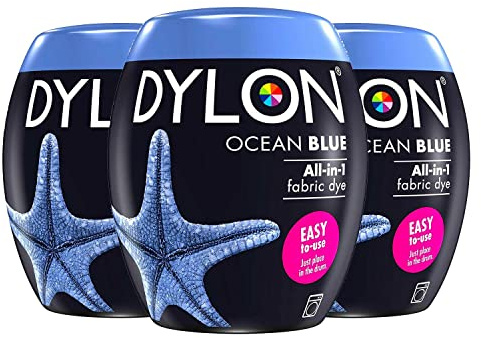 DYLON Machine Dye Pod 350g [Ocean Blue,3]