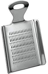 Metaltex Ingwer & Knoblauchreibe Edelstahl, 16 x 9,5 cm