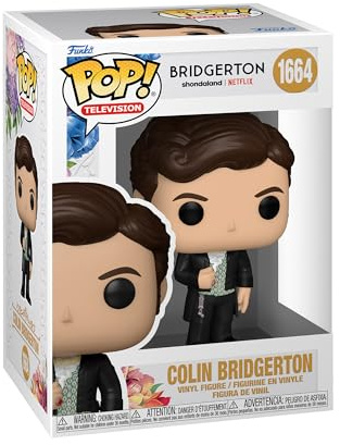 Funko POP! TV: Bridgerton - Colin Bridgerton - Samlingsbar vinylfigur - Presentidé - Officiell Merchandise - Leksaker för barn och vuxna - TV-fans - Modellfigur för samlare och utställning