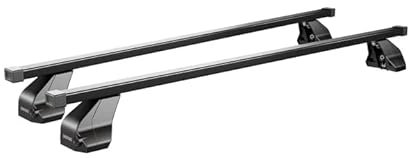 Dachträger VDP Omega schwarz kompatibel mit Volkswagen Transporter/Multivan (T6) ab 15