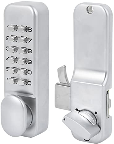 Door Home 1-11 Chiffres Mécanique Serrure à Combinaison Porte Coulissante Accès Sans Clé pour Cuisine Bureau Balcon