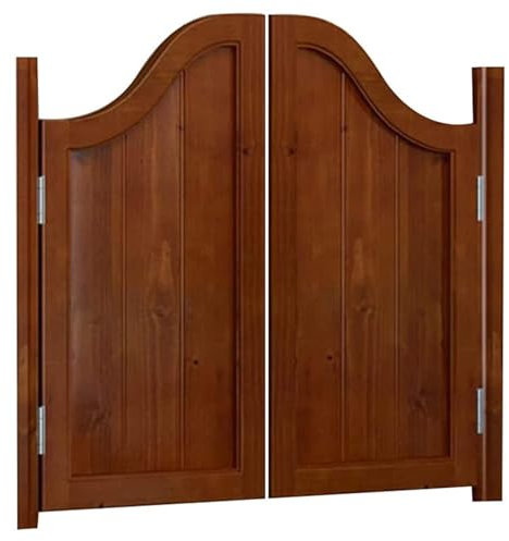 schwingtür Innen Retro-Café-Schwingtüren, Doppeltwirkende Federscharniere, Bar, Veranda, Eingang, Theke, Schwingtür For Den Innenbereich, Trenntür, Automatisch Schließendes Zauntor ( Size : 105x100cm(