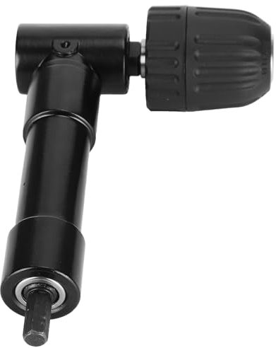 Trapano ad angolo di 90 gradi, attacco per trapano ad angolo retto Mandrino di estensione per trapano a batteria professionale Adattatore per officina