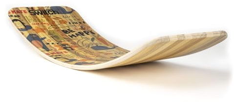 Rocker Balance Board pour enfants - Jouet éducatif Montessori en bois - Baleine (Animals)