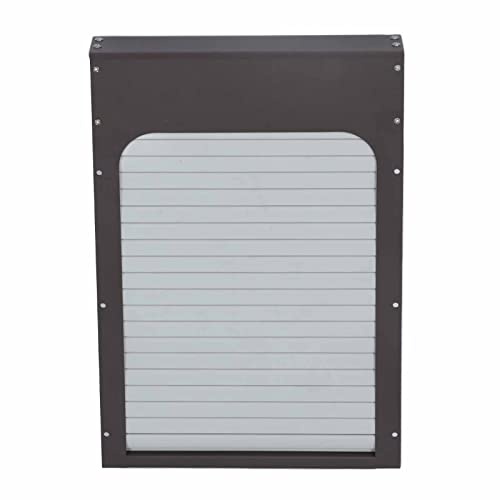 Brownetal Puerta Automática para Gallinero con Temporizador, Alimentada por Batería, Brazo para Aves de Corral Puerta Automática para Gallinero Rollerken