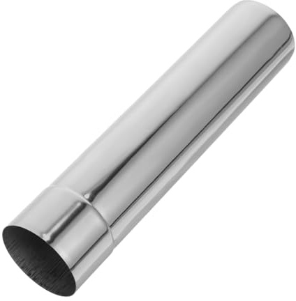 Happyyami Tubería De Inoxidable para Estufas De Camping Extensión Recta para Accesorios De Horno Compatible De Estufas Diseño Elegante y Duradero