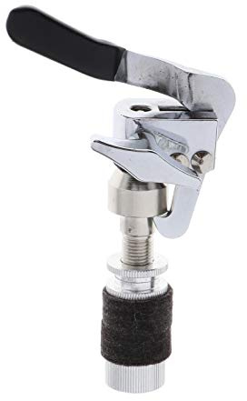 pistro Quick Release Drop Hi-Hat Kupplung für Schlagzeug-Set – Zinklegierung Beckenständer Zubehör – 11,9 cm