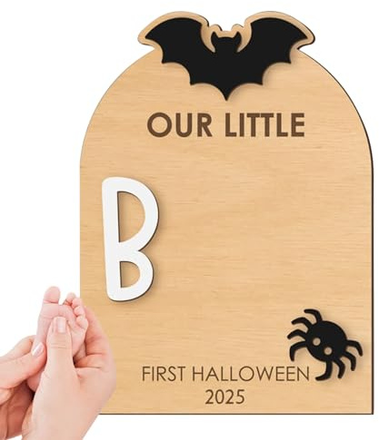 Babys Handavtrycksset Halloween Fot- eller Handavtryckskonst
