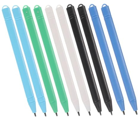 HOLIDYOYO Stylo sans Besoin de Recharge pour 10 Pièces en Plastique Prise en Main Confortable Tablette Tactile LCD pour Dessin et Prise de Notes