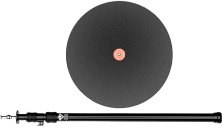 Compatibile con fotocamera, supporto monopiede con base rotonda da 79 con vite da 1/4, supporto for luce for studio fotografico