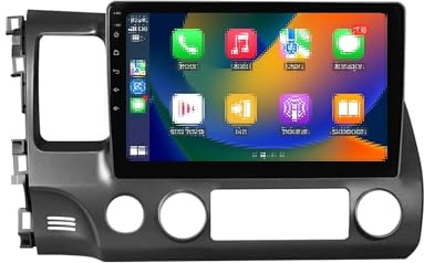 Sistema de navegación del Coche 64 GB Bluetooth WiFi RDS Pantalla Táctil De 10,1 Compatible con para Apple CarPlay Estéreo Multimedia GPS