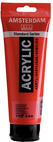 Amsterdam Standard Series Acrylfarbe Tube 250 ml Pyrrolrot 315 (17123150)