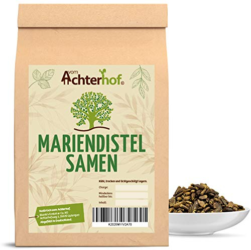 1 kg Mariendistelsamen ganz Mariendistel natürlich vom-Achterhof Mariendisteltee