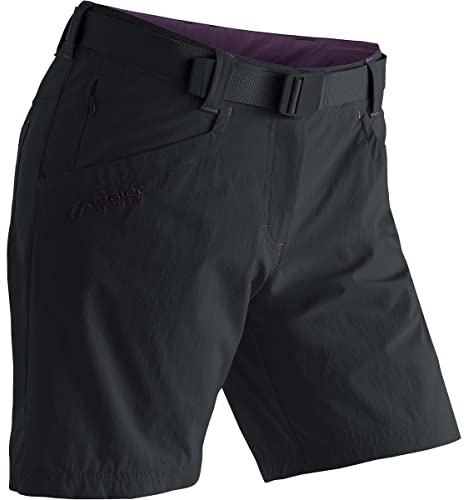 Maier Sports Kluane, Women's short hiking trousers, Water-repellent outdoor trousers for trekking and hiking, PFC-free, mSTRETCH pro 4 & dryprotec