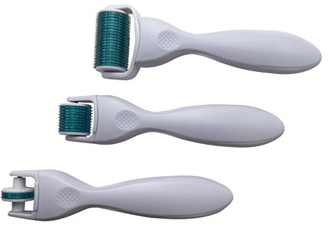 Body Dermaroller Lot de 3 paires de 1200 aiguilles 1,5 mm et 540 aiguilles 0,5 mm