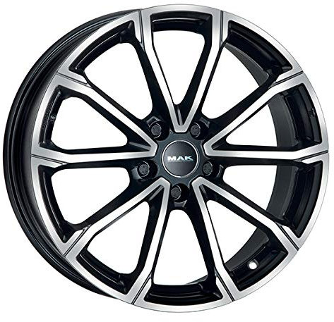 CERCHIO IN LEGA MAK DaVinci 6.5x16 5x108 ET 45 BLACK MIRROR