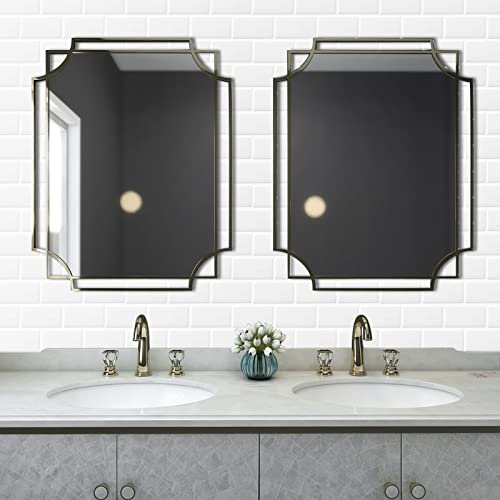 Alwayspon 10 Sheet White 3D Vinyl Wall Tile Sticker Transfers,Peel and Stick Self-Adhesive Waterproof Splashback Stick on Tile Decals for Kitchen Bathroom Wall, 12inchx6inch