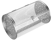 BridgePro Stainless Steel Rotisserie Grill Roaster Drum/Basket (26.2 x 14 x 14 cm) - 36L Airfryer